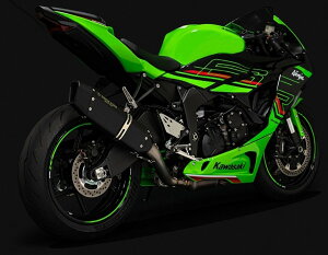 TRICKSTAR トリックスター スポーツコンバートマフラーIKAZUCHI Ninja ZX-6R KAWASAKI カワサキ フルエキゾーストマフラー マフラー サイレンサータイプ:ブラックエディション