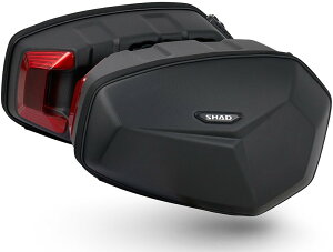 SHAD シャッド 【セット売り】E48SR サイドバッグ+フィッティングキット CB650R CBR650R HONDA ホンダ パニアケース 車体用バッグ・ケース