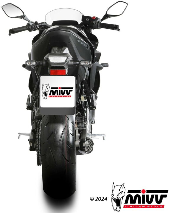 楽天市場】MIVV ミヴ X-M5 フルエキゾーストマフラー GSX-8R GSX-8S 