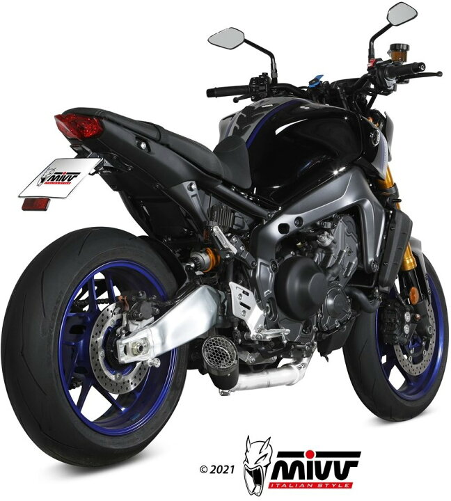 楽天市場】MIVV ミヴ X-M5 フルエキゾーストマフラー MT-09 SP FZ-09