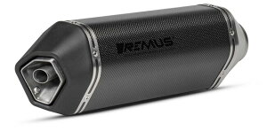 REMUS �����X Slip-On Sportexhaust�CCarbon�CHeader Without Catalytic Converter�CNo Ece Type Approval �t���G�L�]�[�X�g�}�t���[ �}�t���[
