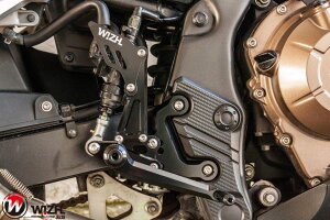 WIZH �E�B�Y BEV2 �o�b�N�X�e�b�v CBR400/500R (16-18) CBR500R CBR600R HONDA �z���_ �X�e�b�v ����� �J���[�F�O���[ / �t�b�g�y�O�^�C�v�F�Œ莮 / �q�[���K�[�h�^�C�v�FPLUS / �X�e�A�����O�^�C�v�F�X�^��