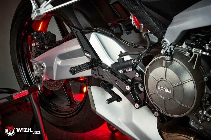 楽天市場】WIZH ウィズ BEV2 バックステップ RS660 (21-) APRILIA 