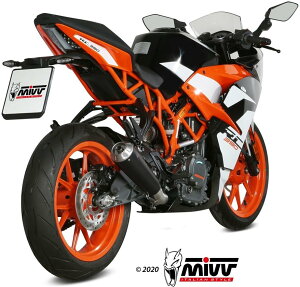 MIVV ミヴ X-M1 スリップオンマフラー RC 390 DUKE 125 KTM マフラー