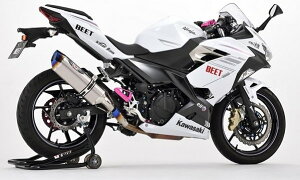 BEET ビート NASSERT Evolution Type II スリップオンマフラー Ninja400 KAWASAKI カワサキ マフラー