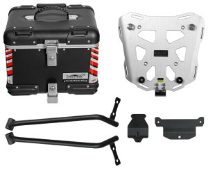 LOBOO ロブー TIBETシリーズ 36L トップケース ラック付き XMAX250 XMAX300 YAMAHA ヤマハ トップケース・テールボックス 車体用バッグ・ケース