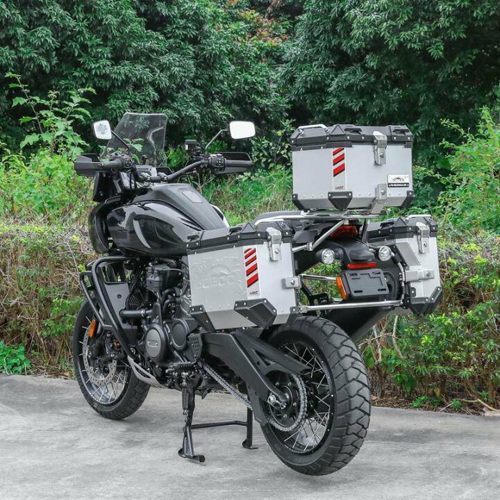 楽天市場】LOBOO PIKE TRACKERシリーズ 45L トップケース ラック付き 