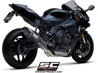 SC-PROJECT SCプロジェクト SC1-R スリップオンサイレンサー＆2-1 フルチタン キャタライザーキャンセル…