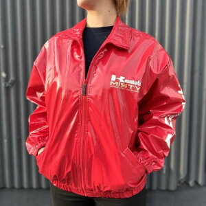 MISTY ミスティ KAWASAKI ブルゾン〈レッド〉 カジュアルジャケット アパレル