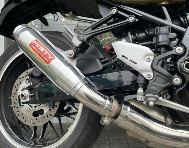 楽天市場】MISTY ミスティ Z900RS MISTY スリップオンモナカマフラー 