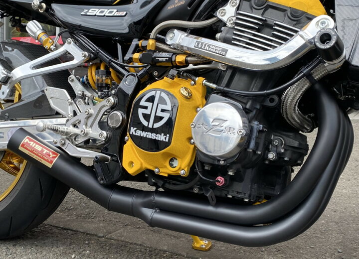 楽天市場】MISTY ミスティ Z900RS MISTY金太郎マフラー〈BK〉 Z900RS 