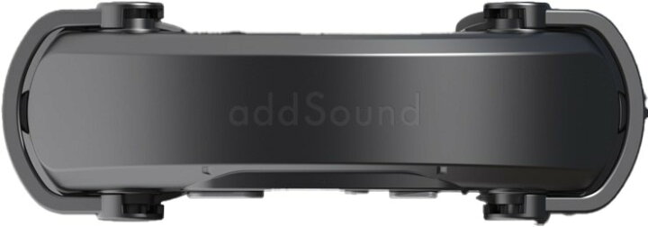 楽天市場】addSound アドサウンド ヘルメット装着型振動スピーカー  
