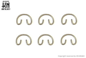 KN企画 ケイエヌキカク ピストンサークリップ【脱着便利クリップ】 10mmピストンピン径車両 JOG50cc系 ジャイロ系 スズキスクーター50cc系 HONDA ホンダ SUZUKI スズキ その他ピストンオプション・