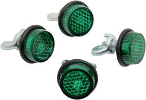 CHRIS PRODUCTS �N���X�v���_�N�c �~�j ���t���N�^�[ S 4-�O���[�� �yMINI REFLECTORS 4-GREEN�z �O��