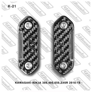 Woods Thailand EbY^Ch Mirror Hole Cap Ninja300/400/650CZX6-R NINJA300 Ninja400 Ninja650 ZX6-R KAWASAKI JTL ~[z[Jo[ nh