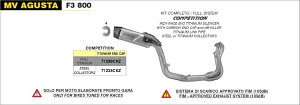 ARROW A[ COMPETITION tGL][Xg}t[ F3 800 MV AGUSTA AOX^ }t[ GL][XgpCvގF`^