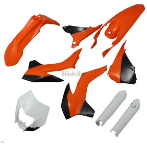 POLISPORT �|���X�|�[�c �t���O���L�b�g for KTM EXC/EXC-F/XC-W/XCF-W 14-16 125EXC 125XC-W 150EXC 150XC-W 200EXC 250EXC 250EXC-F 250XC-W 250XCF-W 300EXC 350EXC-F 350XCF-W 450EXC-F 500EXC �t���J�E���E�O���Z�b�g �J�E���֘A �O��