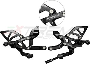 EXTREME COMPONENTS �G�N�X�g���[���R���|�[�l���c GP EVO �o�b�N�X�e�b�v�L�b�g (��/�t�V�t�g�Ή�) Panigale V4 V4S V4R e Streetfighter DUCATI �h�D�J�e�B �o�b�N�X�e�b�v �X�e�b�v ����� �^�C�v�F�A���~�q�[