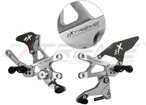 EXTREME COMPONENTS �G�N�X�g���[���R���|�[�l���c GP EVO �o�b�N�X�e�b�v�L�b�g (�W���V�t�g�̂�) RSV4 RF 1100 Factory Tuono V4 APRILIA �A�v�����A �o�b�N�X�e�b�v �X�e�b�v ����� �^�C�v�F�J�[�{���q�[��