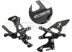 EXTREME COMPONENTS �G�N�X�g���[���R���|�[�l���c GP EVO �o�b�N�X�e�b�v�L�b�g (�W���V�t�g�̂�) RSV4 RF 1100 Factory Tuono V4 APRILIA �A�v�����A �o�b�N�X�e�b�v �X�e�b�v ����� �^�C�v�F�J�[�{���q�[��