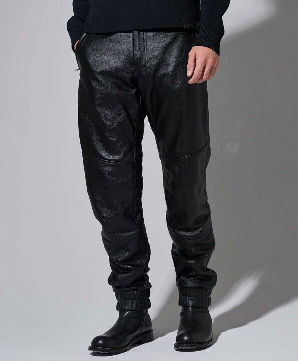 楽天市場】KADOYA カドヤ LEATHER JOGGER [K