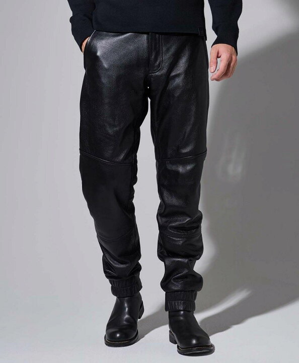 楽天市場】KADOYA カドヤ LEATHER JOGGER [K