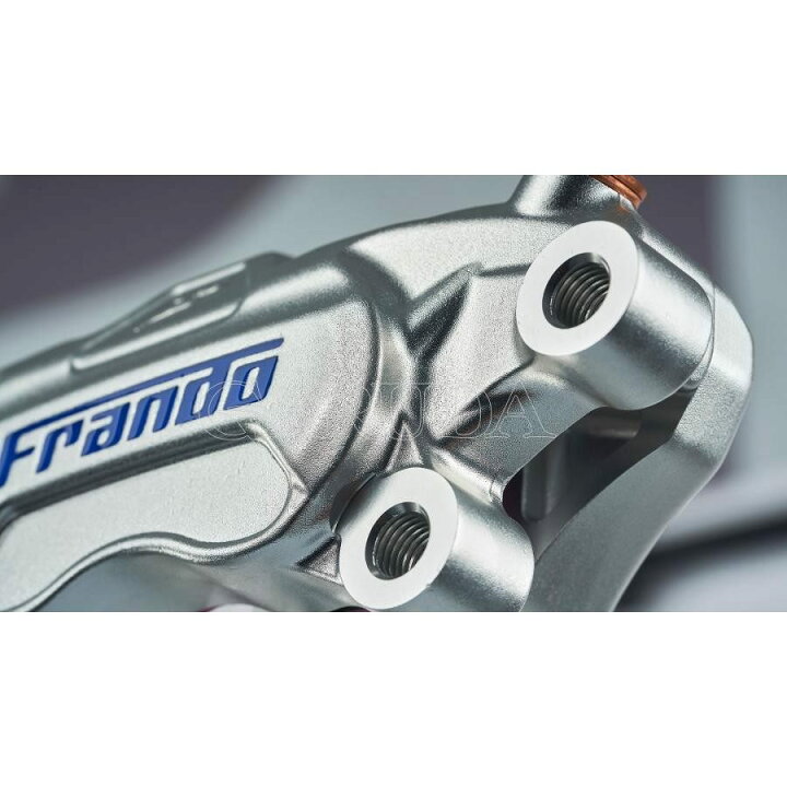 楽天市場】frando フランド ブレーキキャリパー 4POT 鍛造キャリパー