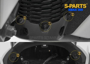 S-PARTS GXp[c WG[^[K[hp`^{gZbg XMAX250 XMAX300 YAMAHA }n ̑OIvVECi O