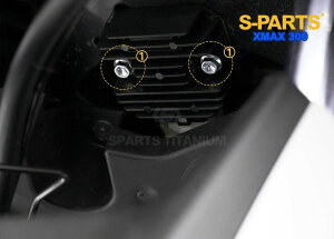 S-PARTS GXp[c M[^[Œp`^{gZbg XMAX250 XMAX300 YAMAHA }n ̑OIvVECi O
