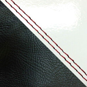 GRONDEMENT グロンドマン 国産シートカバー 張替タイプ KSR-1 KSR-2 KAWASAKI カワサキ シートカバー シート関連 外装 カラー:エナメルホワイト・黒/赤ダブルステッチ ツートン