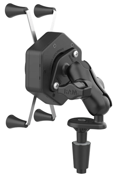 楽天市場】RAM MOUNTS ラムマウント 防振Xグリップ(M)＆フォークステム 