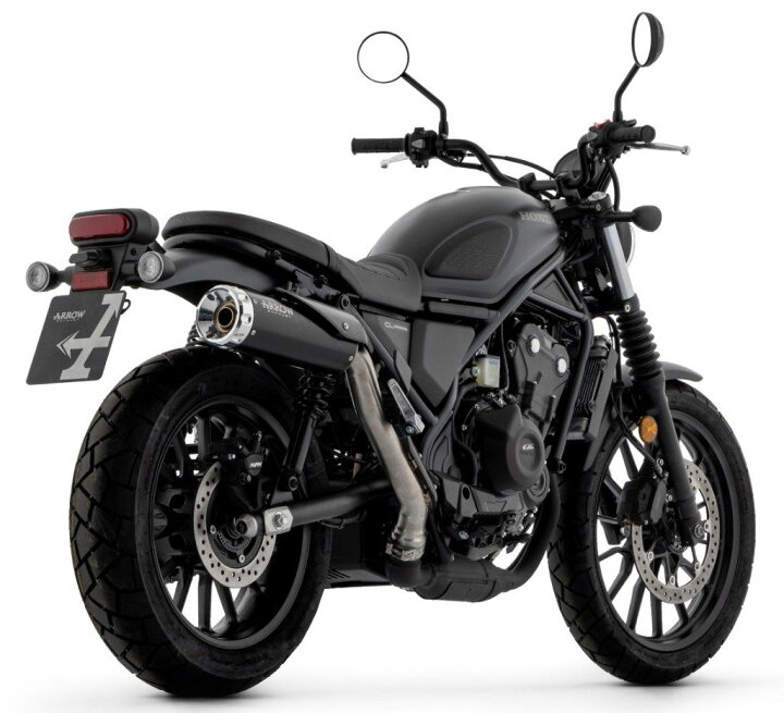 楽天市場】ARROW アロー REBEL スリップオンマフラー CL 500 HONDA 