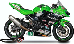 SPARK EXHAUST Xp[N }t[ FORCE WSSP2022 [VOtGL][Xg}t[ NINJA 400 KAWASAKI JTL tGL][Xg}t[