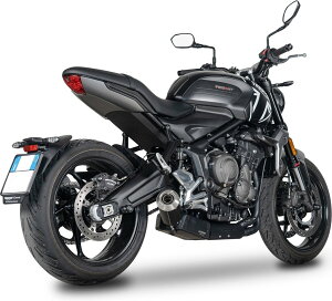 SPARK EXHAUST �X�p�[�N �}�t���[ MotoGP �T�C�����T�[ �t���G�L�]�[�X�g�}�t���[ DAYTONA 765 MOTO2 TRIUMPH �g���C�A���t �ގ��F�u���b�N�V���[�Y