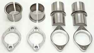 OUTEX アウテックス ノーマルマフラー用 削り出しフランジ 割りカラーセット Z-1 Z-2 KAWASAKI カワサキ マフラーフランジ マフラー