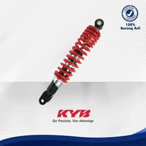 KYB Indonesia JoChlVA Rear Shock Absorber HEAVY DUTY Beat FI Scoopy Spacy Vario Skydrive Spin Mio X-RIDE125 HONDA z_ SUZUKI XYL YAMAHA }n ATXyV TXyV  Spring colorFRed