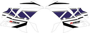 MDF �G���f�B�[�G�t �O���t�B�b�N�L�b�g �X�g���{���f�� YZF-R15 YAMAHA ���}�n �O�� �^�C�v�F�t�����g�T�C�h�p�[�c(���E�Z�b�g)