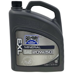 BEL-RAY �x�����C EXL MINERAL 4T (EXL �~�l����) �y20W-50�z�y4�T�C�N���I�C���z 4�T�C�N���I�C�� �I�C��