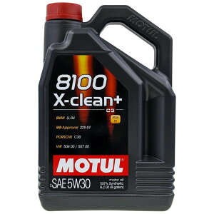 MOTUL ���`���[�� 8100 X-clean+�y5W30�z�y4�T�C�N���I�C���z 4�T�C�N���I�C�� �I�C��