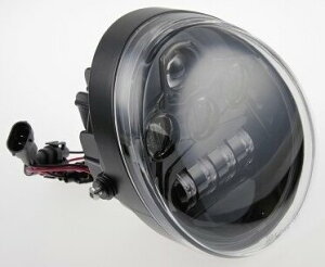 Cult-Werk �J���g���[�N HARLEY V ROD NIGHT SPECIAL - LED Scheinwerfer Daymaker (schwarz) | HD-UNI003 �w�b�h���C�g ���Η� �d���n