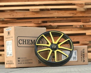 Chemco:�P���R EVO TWO TONE �L���X�g�z�C�[�� �O��Z�b�g Beat Scoopy Spacy Genio Vario 110 125 150 Mio M3 S Fino X-Ride Freego Soul GT HONDA �z���_ YAMAHA ���}�n �z�C�[�� �z�C�[���֘A �����