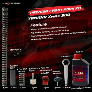 PROFENDER:vtF_[ Fork Spring Kit XMAX 300 YAMAHA }n tH[NXvO TXyV 