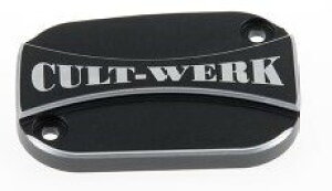 Cult-Werk �J���g���[�N HARLEY SOFTAIL - Bremszylinderdeckel (Breakout ab 2013 �� FXDR) | HD-BRO016 �}�X�^�[�V�����_�[�^���N�L���b�v�E���U�[�o�[�J�o�[ �u���[�L
