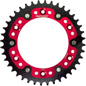 Supersprox スーパースプロックス ドリブン スプロケット リア ステルス (STEALTH) アルミ&スチール CR125R HONDA ホンダ ドリブンスプロケット・リアスプロケット 駆動系 丁数:40丁