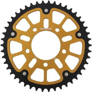 Supersprox スーパースプロックス ドリブン スプロケット リア ステルス (STEALTH) アルミ&スチール ドリブンスプロケット・リアスプロケット 駆動系 丁数:46丁
