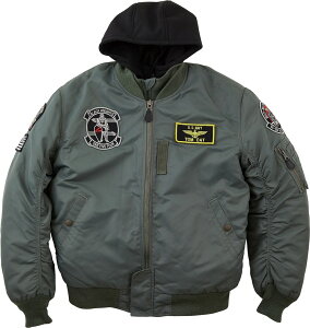 HOUSTON q[Xg MA-1 BLACK KNIGHTS M^C JAC EC^[WPbg WPbg Ap