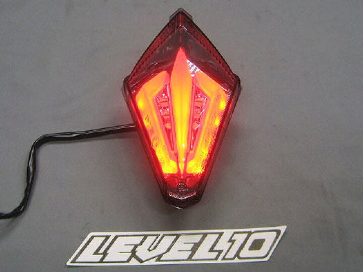 楽天市場】M-SOUL(ムサシ) エムソウル LEVEL10 LED ウインカー＆テール 