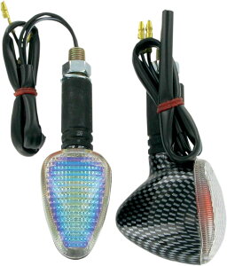 K&S TECHNOLOGIES �P�C�A���h�G�X�e�N�m���W�[�Y �}�[�J�[ ���C�g S/F �J�[�{�����C���{�[ �yMARKER LGHT CRBN RNBW [2040-0270]�z �E�C���J�[ ���Η� �d���n