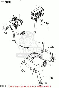 CMS �V�[�G���G�X (33410-34521) COIL ASSEMBLY�CIGNITION GS550L 1983 D USA E03 1985 F 1986 G SUZUKI �X�Y�L �C�O�j�b�V�����R�C�� �_�Όn �G���W��
