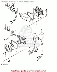 CMS �V�[�G���G�X (38830-49X00) UNIT�CTURN SIGNAL CONTROL GS1100E 1982 Z USA E03 1983 D GS1100ES GS1100G GS1100GK GS1100GL GS850G GENERAL EXPORT E01 SUZUKI �X�Y�L �E�C���J�[ ���Η� �d���n